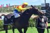 QUEENROSE y Janacek Celebrando en el recinto de ganadores (Foto de Ferdemente)